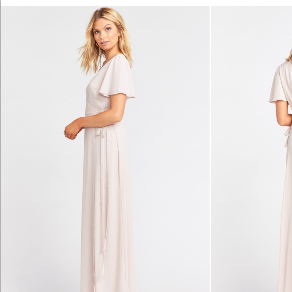 Show me your mumu Sofia wrap dress
